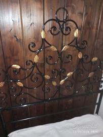 spalliera e pedieta letto singolo 
