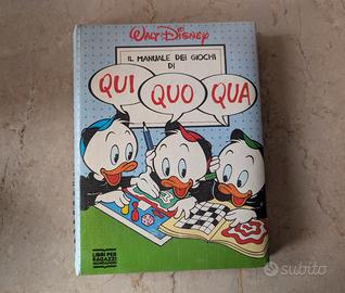 Libro - Il manuale dei giochi di Qui Quo Qua
