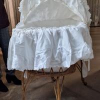 culla in vimini anni '40