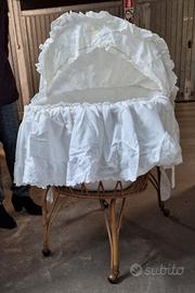 culla in vimini anni '40