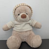 Orsacchiotto con felpa e cappuccio removibile 