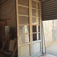 Porta a vetri pieghevole