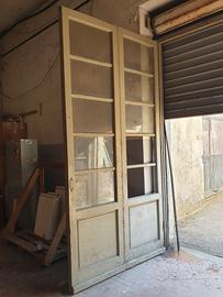 Porta a vetri pieghevole