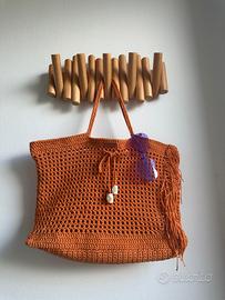 Borsa mare Uncinetto 