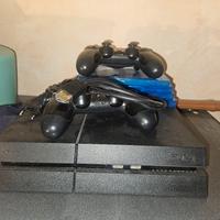 PlayStation 4 da 500Giga +4 Giochi +2 controller
