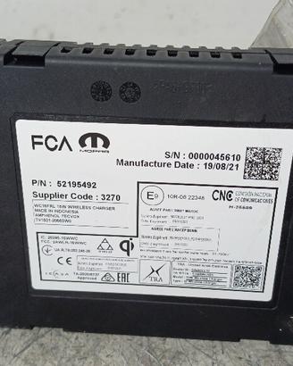 CARICABATTERIE AUTO IBRIDA JEEP Compass Serie 5219