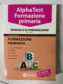 Alpha test formazione primaria. Terza edizione