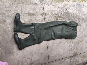 Pantalone da giardino con stivali integrati n. 41