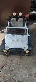 Macchina  elettrica fuoristrada modello Jeep
