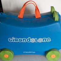 valigia con ruote girandolone