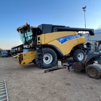 mietitrebbia new holland cr960 con barra grano 7 m