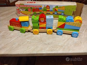 Trenino in legno Play Tive Junior