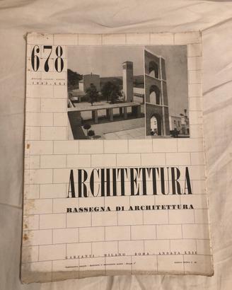 Architettura giugno/luglio/agosto 1943 n678