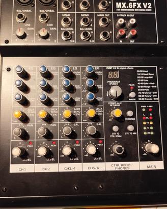 Mixer audio - Topp Pro MX.6FX V2