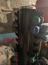 rastrelliera manubri 