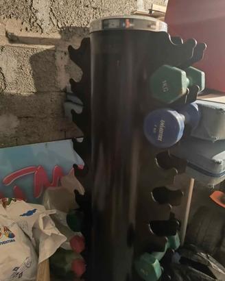 rastrelliera manubri 