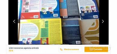 Libri concorso agenzia entrate