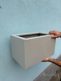 🌿 Fioriere in alluminio su misura – Artigianali