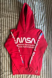 Felpa NASA rossa