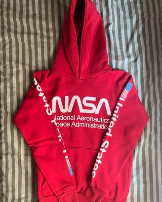 Felpa NASA rossa