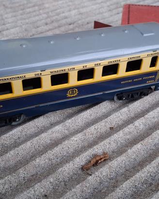 Locomotiva carrozza treno da collezione