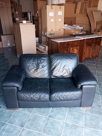 Divano in pelle 2 posti