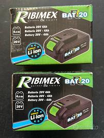 BATTERIE RIBIMEX 20V4 AH