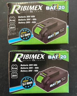 BATTERIE RIBIMEX 20V4 AH