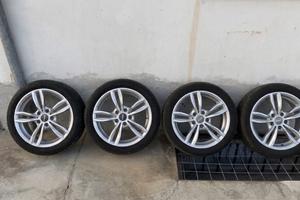 4 Cerchi in lega MAK 17” 5x120 + gomme inver bmw