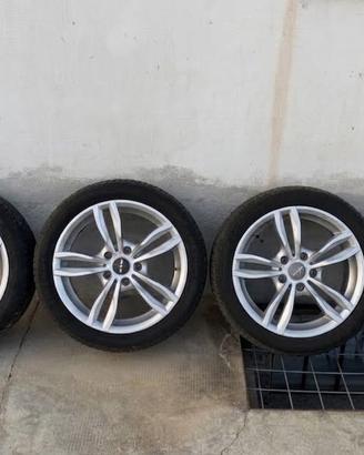 4 Cerchi in lega MAK 17” 5x120 + gomme inver bmw