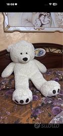 orso gigante peluche bianco