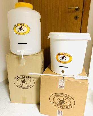 kit di fermentazione birra Mr Malt - come nuovo