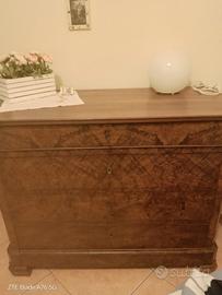 cassettiera anni 800