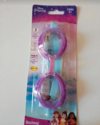 occhiali mare sirenetta Disney princess bambini 