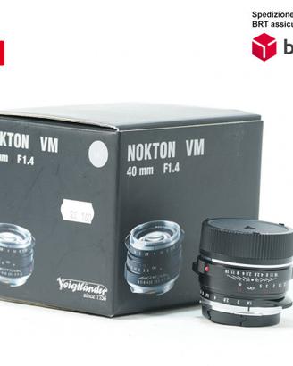 Voigtlander VM Nokton 40 F1.4 MC (Leica)