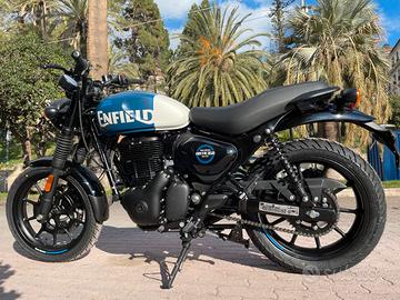 Royal Enfield HNTR 350 rebel blu - PROMO