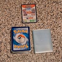 POKEMON LOTTO 125 CARTE+ 125 SLEVEES. TUTTO IN CON