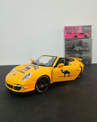 Modellismo Porsche 911 Turbo Cabriolet scala 1:24 