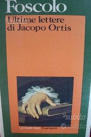 LE Ultime Lettere di JACOPO ORTIS-1982
