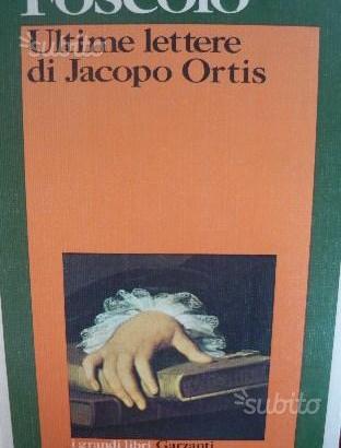 LE Ultime Lettere di JACOPO ORTIS-1982