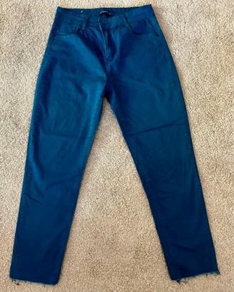 Pantaloni donna 44 senza orlo caviglie