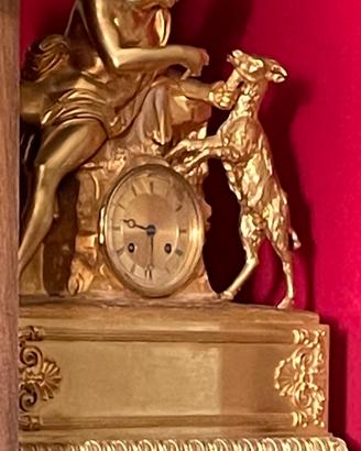 Orologio antico Luigi Filippo doratura al mercurio