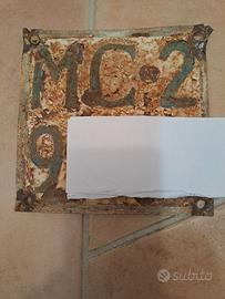 targa storica originale lambretta 150