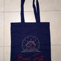 Borsa di tela Handmade Winter