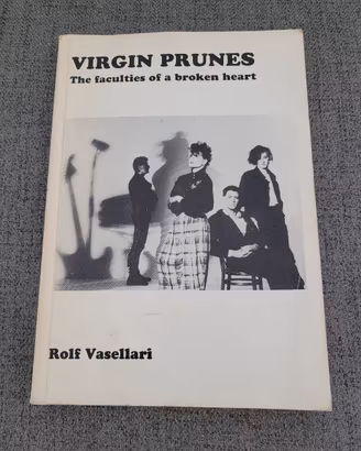 Libro rarissimo  " Virgin Prunes  " firmato !