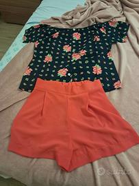 pantaloncino e camicia