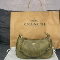 borsa coach verde