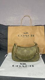 borsa coach verde