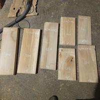 Blocchi di tiglio per scultura
