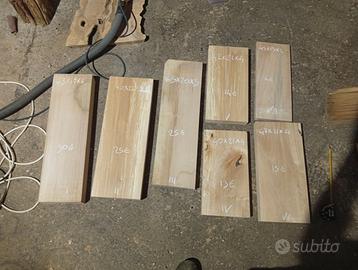 Blocchi di tiglio per scultura